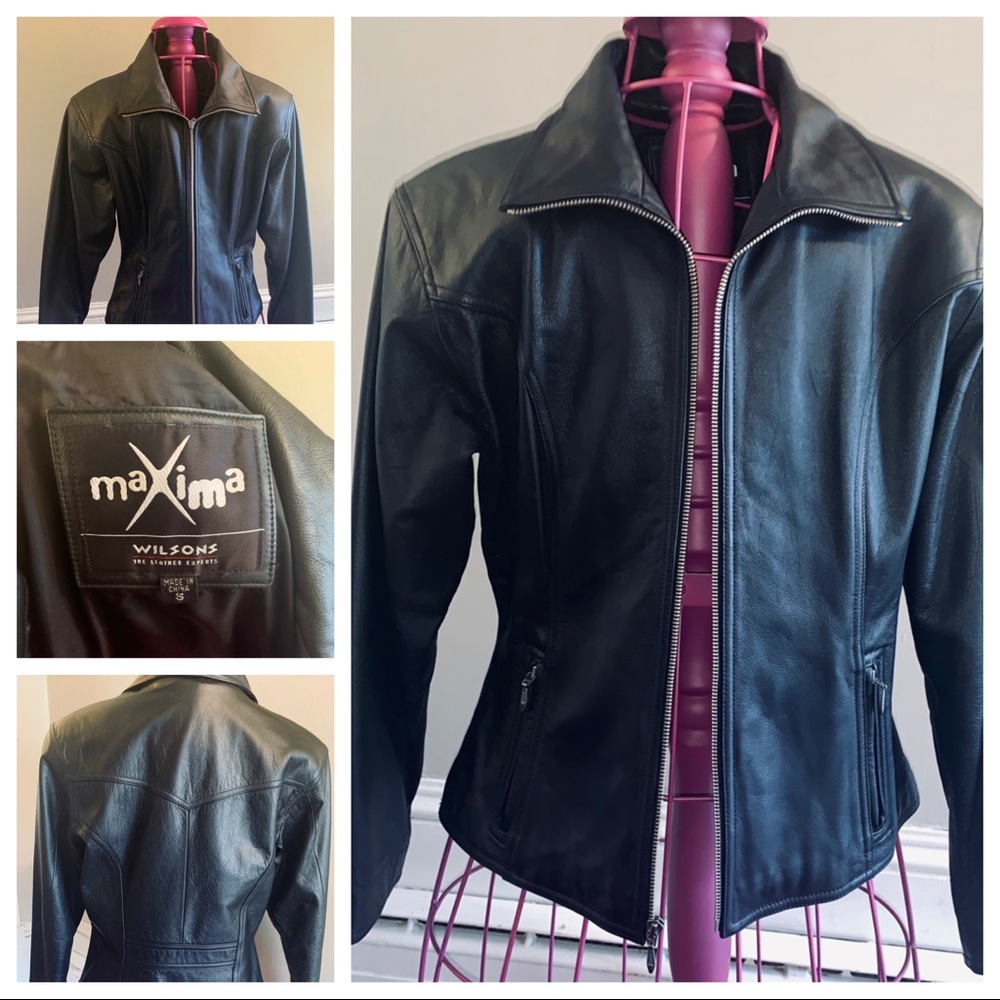 Like New Wilson’s Maxima Leather Jacket